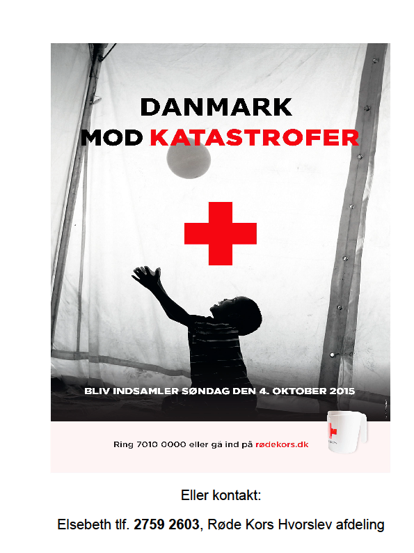 Røde Kors - Indsamling 4. oktober 2015