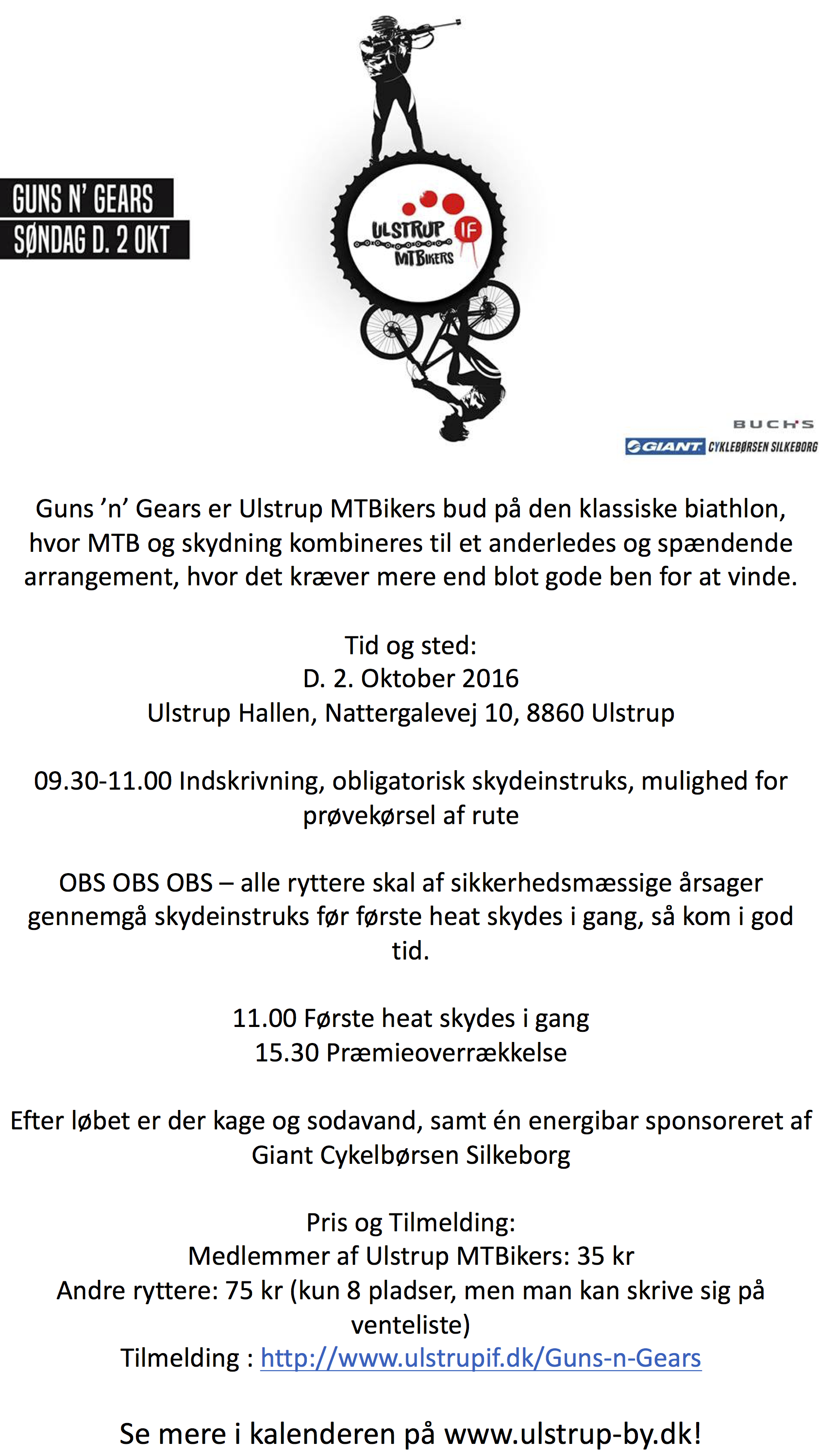 Ulstrup MTBikers - Biathlon